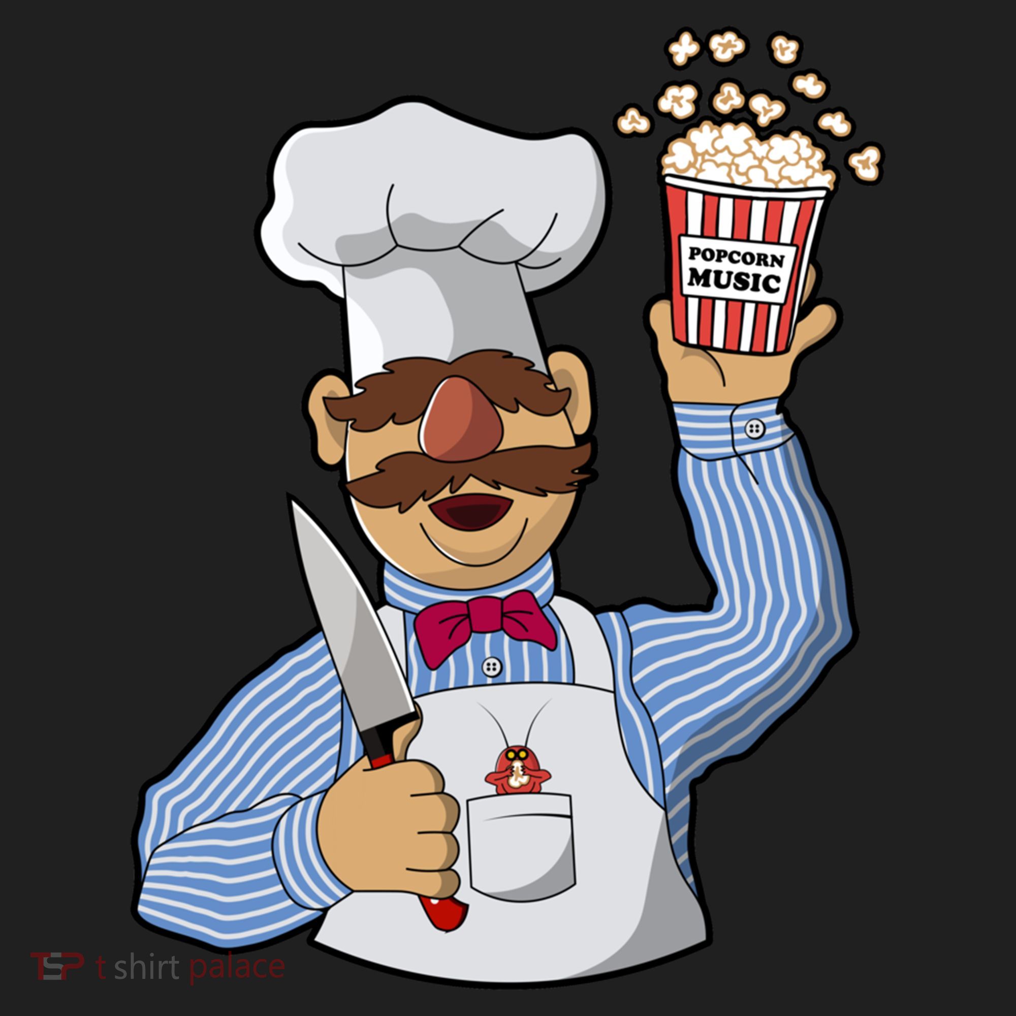 Vert Der Ferk Swedish Chef Golf Towel