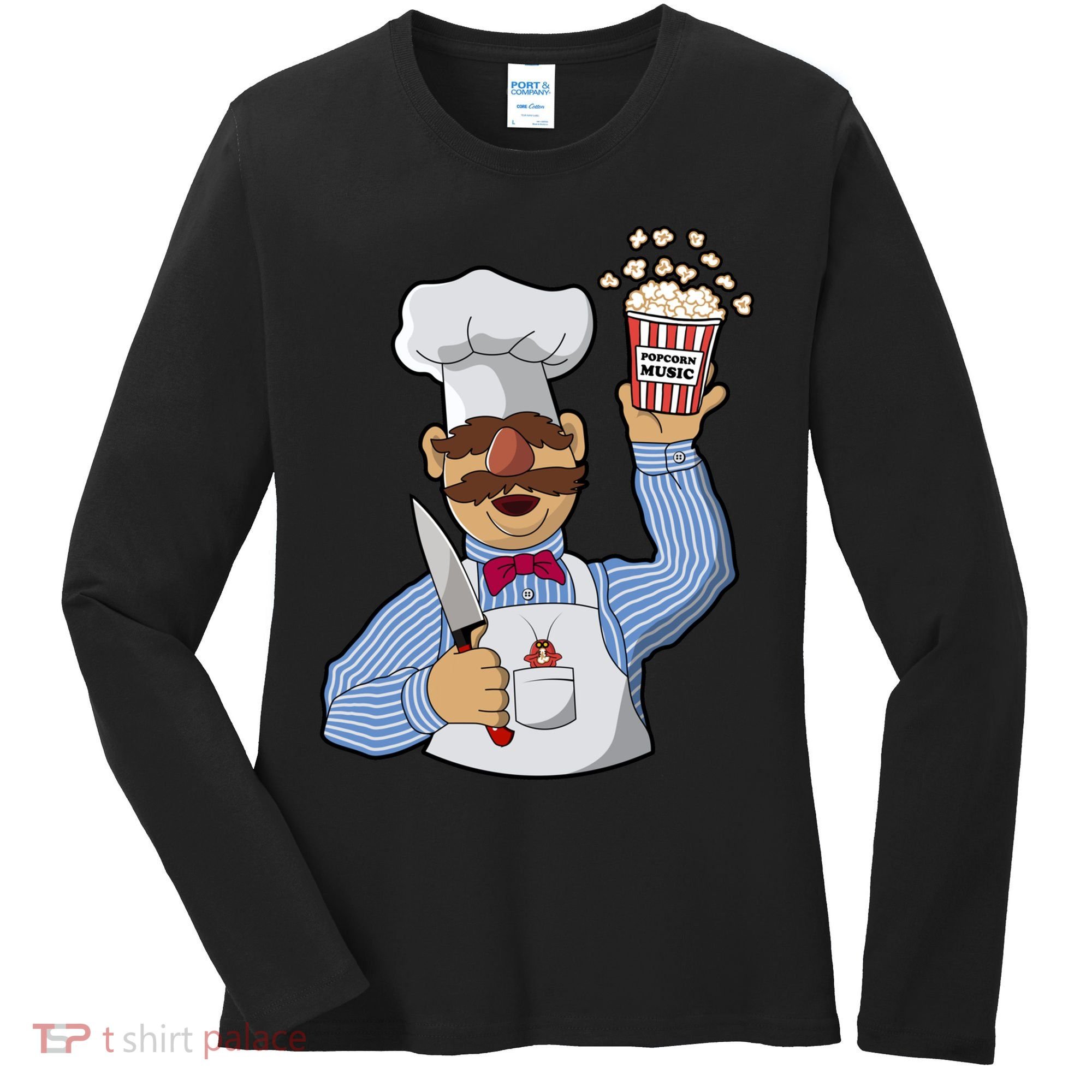 Vert Der Ferk Swedish Chef Women's Long Sleeve Shirt