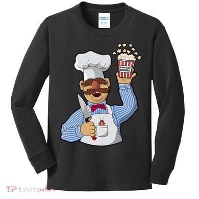 Vert Der Ferk Swedish Chef Kids Long Sleeve Shirt