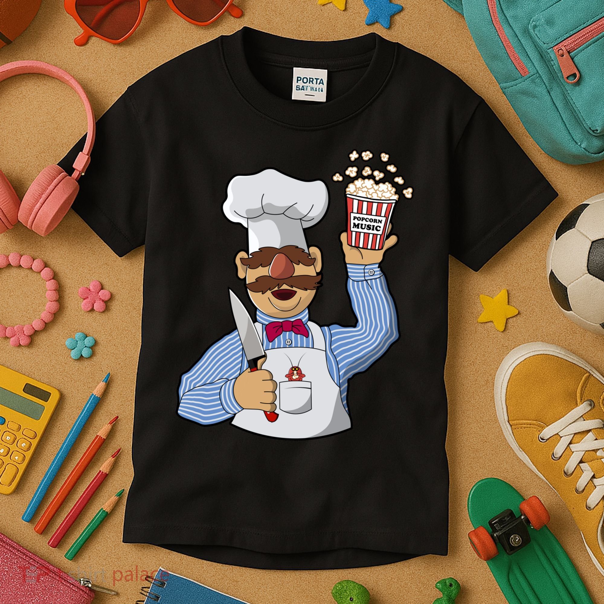 Vert Der Ferk Swedish Chef Kids T-Shirt