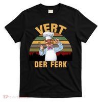 Vert Der Ferk Swedish Chef Vintage Funny T-Shirt thumb 0