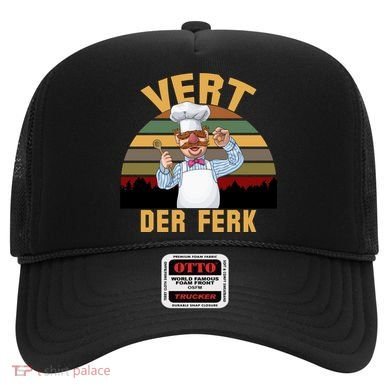 Vert Der Ferk Swedish Chef Vintage Funny Hat