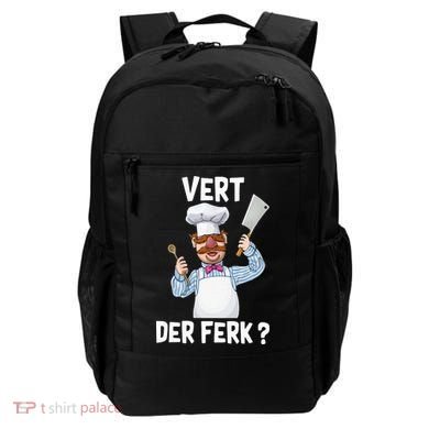 Vert Der Ferk The Swedish Chef Backpack