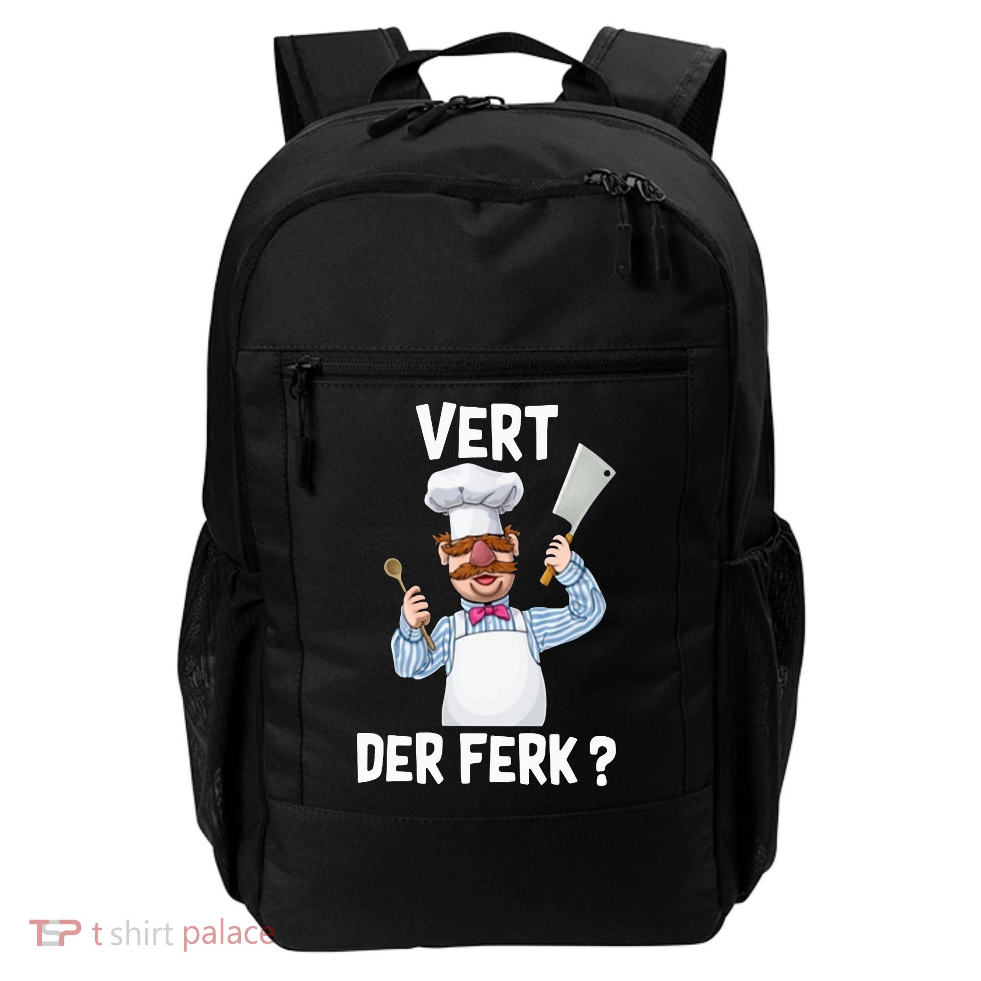 Vert Der Ferk The Swedish Chef Backpack