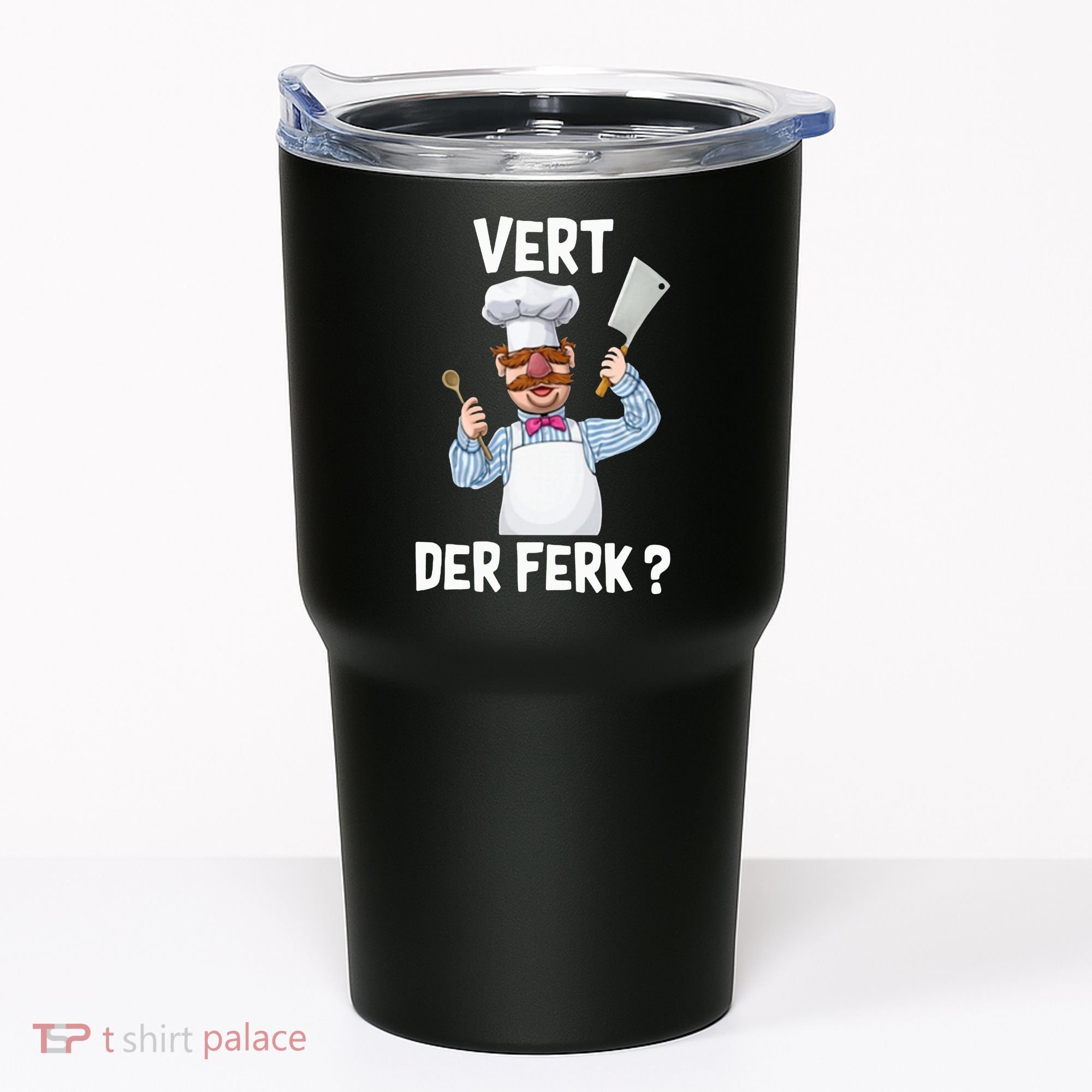 Vert Der Ferk The Swedish Chef Tumbler