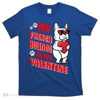 Valentines Day French Bulldog Dog Love Frenchie Lover Gift T-Shirt thumb 0