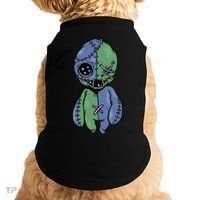 Vodoo Doll Funny Creepy Doggie Tank thumb 0