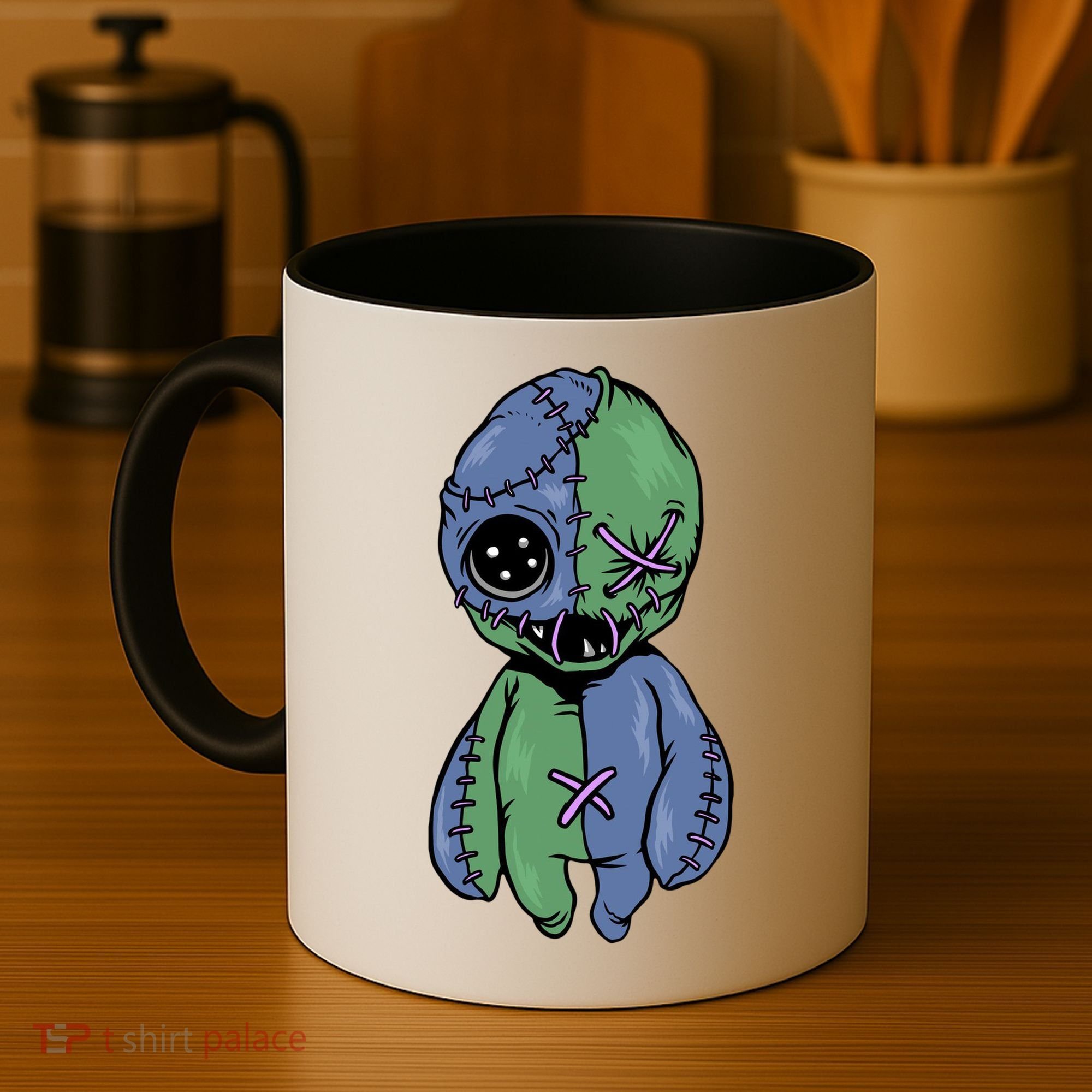 Vodoo Doll Funny Creepy Coffee Mug