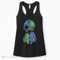 Vodoo Doll Funny Creepy Women's Tank Top thumb 0