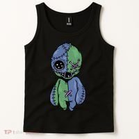 Vodoo Doll Funny Creepy Tank Top thumb 2