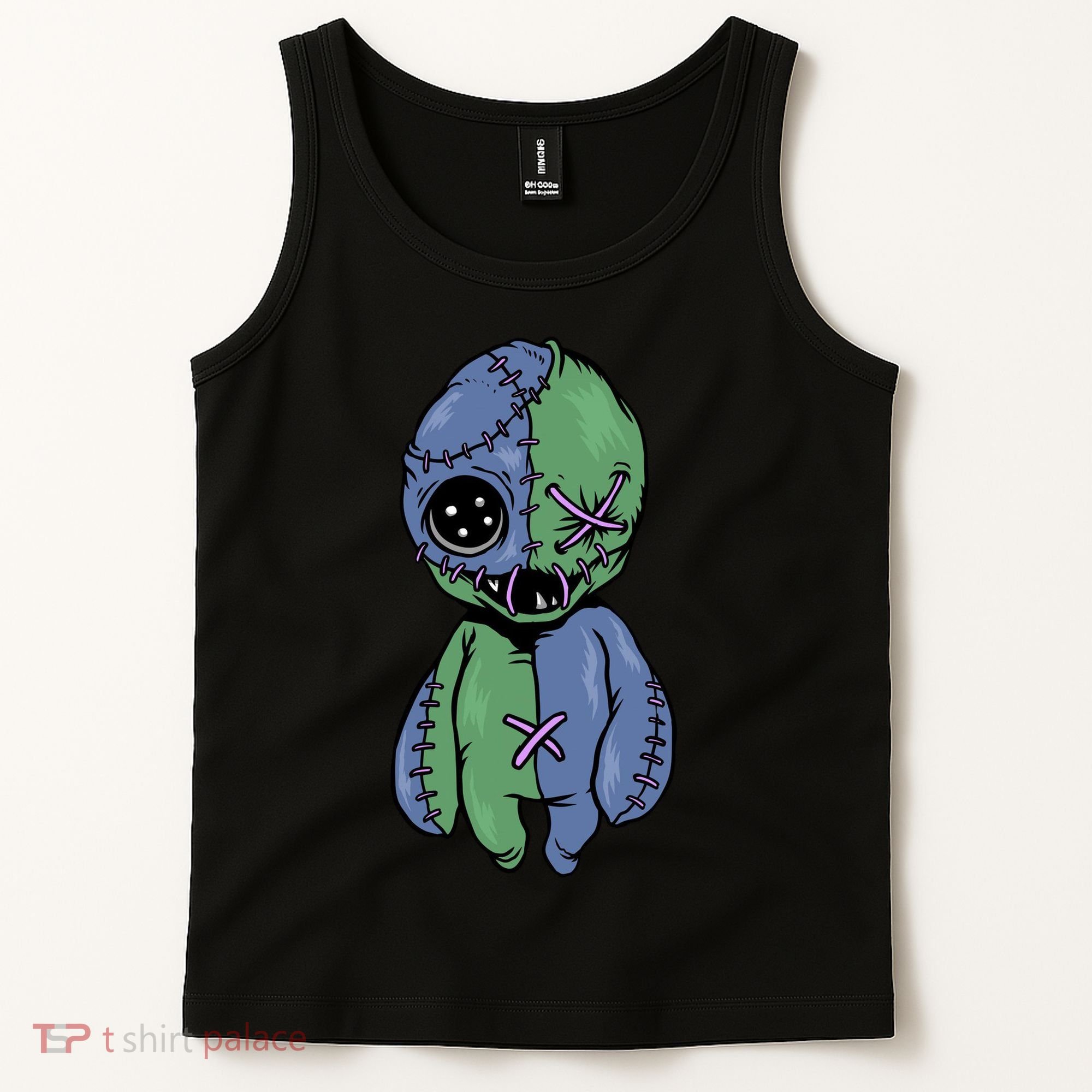 Vodoo Doll Funny Creepy Tank Top