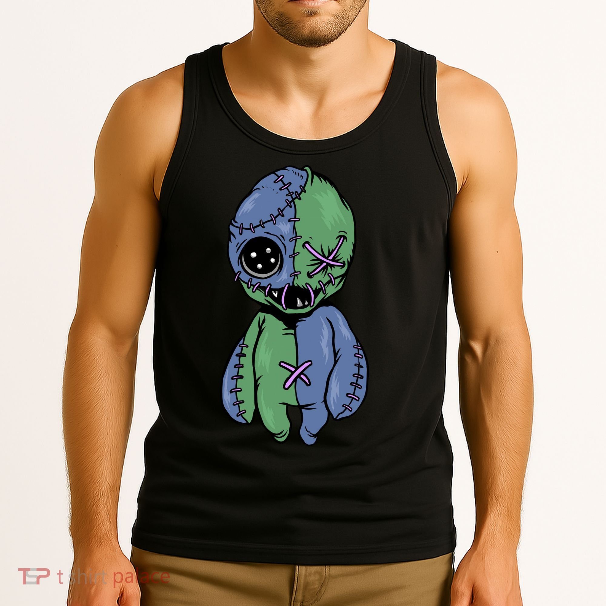 Vodoo Doll Funny Creepy Tank Top