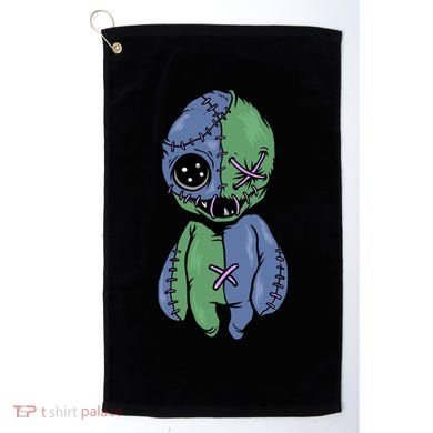 Vodoo Doll Funny Creepy Golf Towel