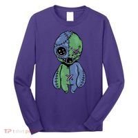 Vodoo Doll Funny Creepy Long Sleeve Shirt thumb 0