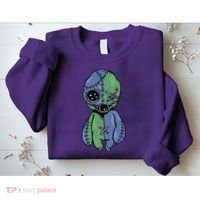 Vodoo Doll Funny Creepy Sweatshirt thumb 2