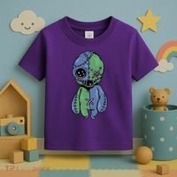 Vodoo Doll Funny Creepy Toddler T-Shirt thumb 3