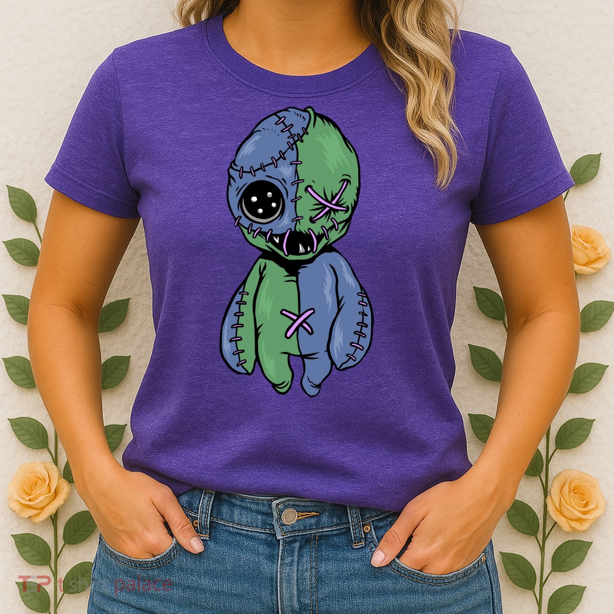 Vodoo Doll Funny Creepy Women's T-Shirt