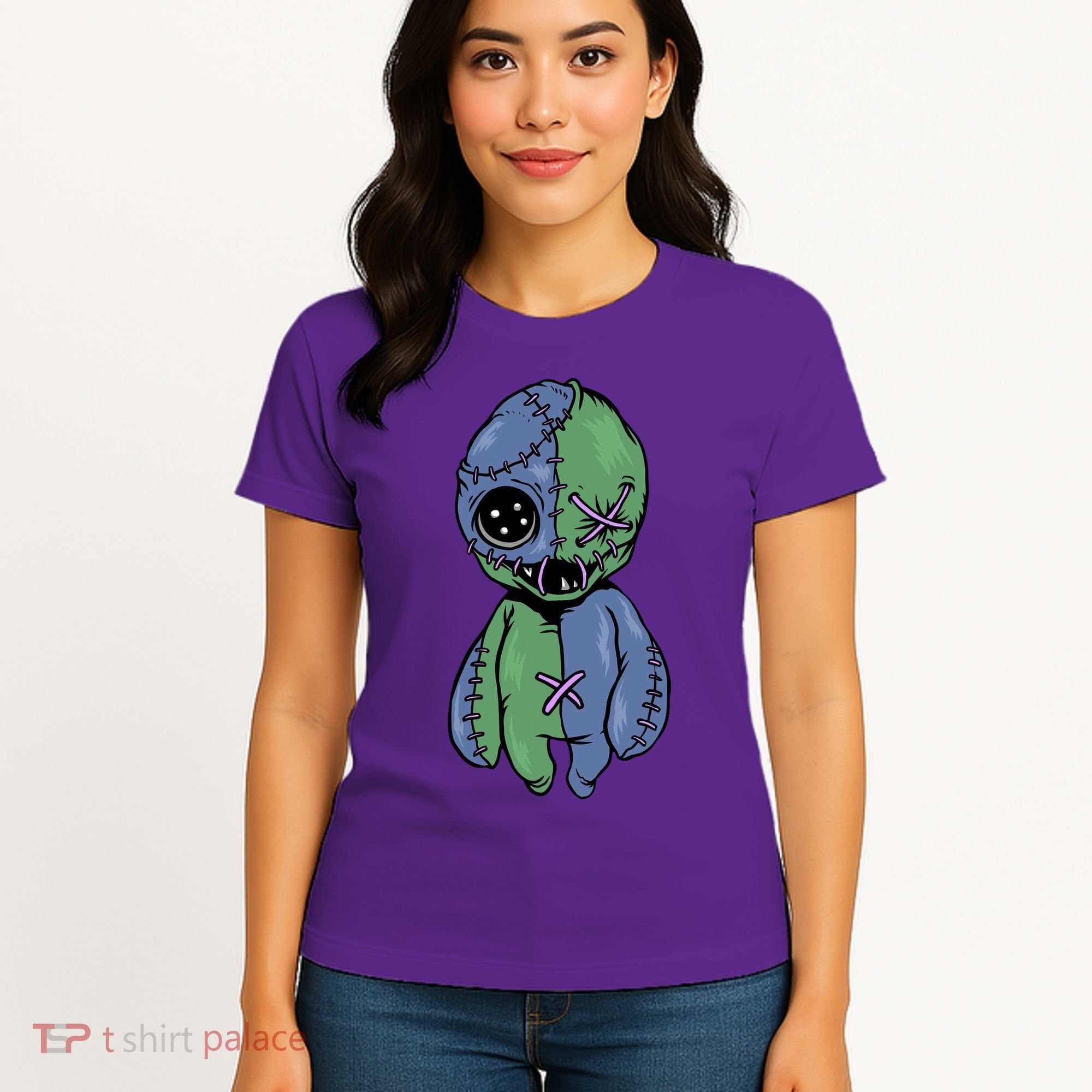 Vodoo Doll Funny Creepy Women's T-Shirt
