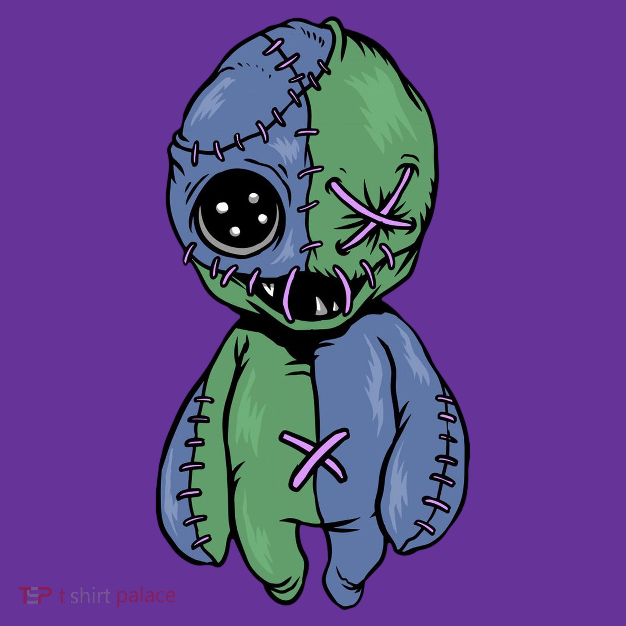 Vodoo Doll Funny Creepy Women's T-Shirt