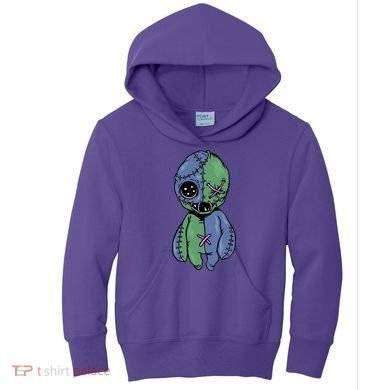 Vodoo Doll Funny Creepy Kids Hoodie