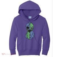 Vodoo Doll Funny Creepy Kids Hoodie thumb 0