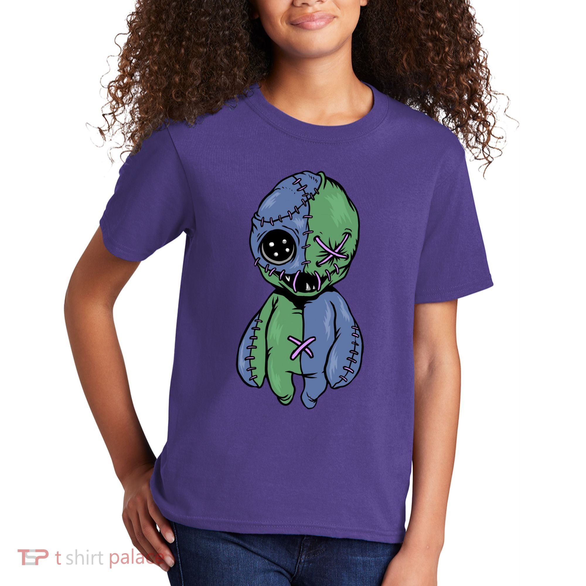 Vodoo Doll Funny Creepy Kids T-Shirt