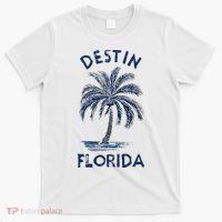 Vintage Destin Florida Palm Tree Fl Retro T-Shirt thumb 0