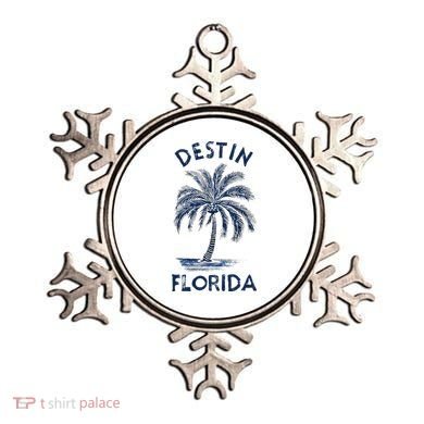 Vintage Destin Florida Palm Tree Fl Retro Ornament