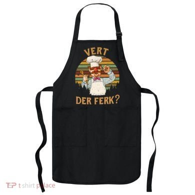 Vert Der Ferk Swedish Chef Vintage Funny Apron