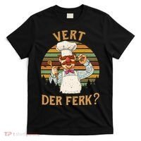 Vert Der Ferk Swedish Chef Vintage Funny T-Shirt thumb 0