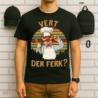 Vert Der Ferk Swedish Chef Vintage Funny T-Shirt thumb 6