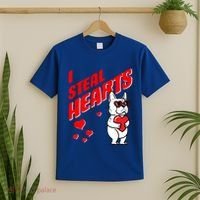 Valentines Day French Bulldog Dog Love Frenchie Lover Gift T-Shirt thumb 2