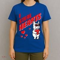 Valentines Day French Bulldog Dog Love Frenchie Lover Gift T-Shirt thumb 4