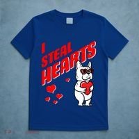 Valentines Day French Bulldog Dog Love Frenchie Lover Gift T-Shirt thumb 5