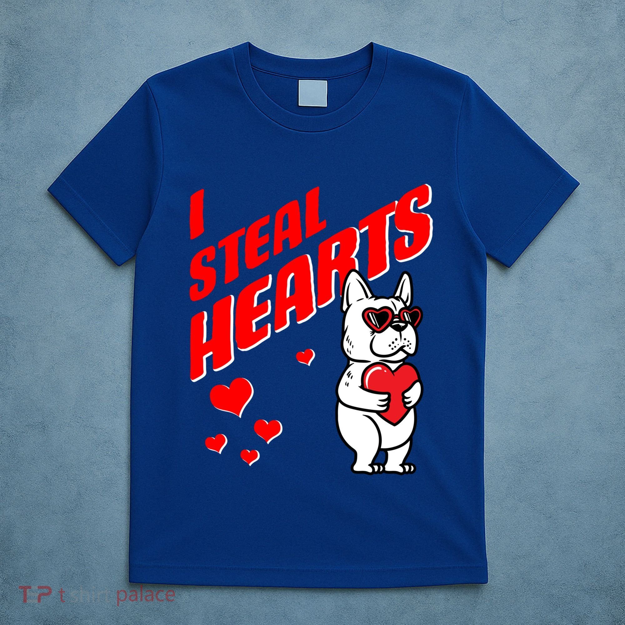 Valentines Day French Bulldog Dog Love Frenchie Lover Gift T-Shirt