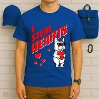 Valentines Day French Bulldog Dog Love Frenchie Lover Gift T-Shirt thumb 6