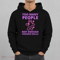 Voodoo Doll Funny Mardi Gras New Orleans Sarcastic Hoodie thumb 0