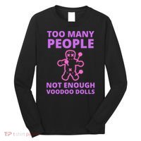 Voodoo Doll Funny Mardi Gras New Orleans Sarcastic Long Sleeve Shirt thumb 0