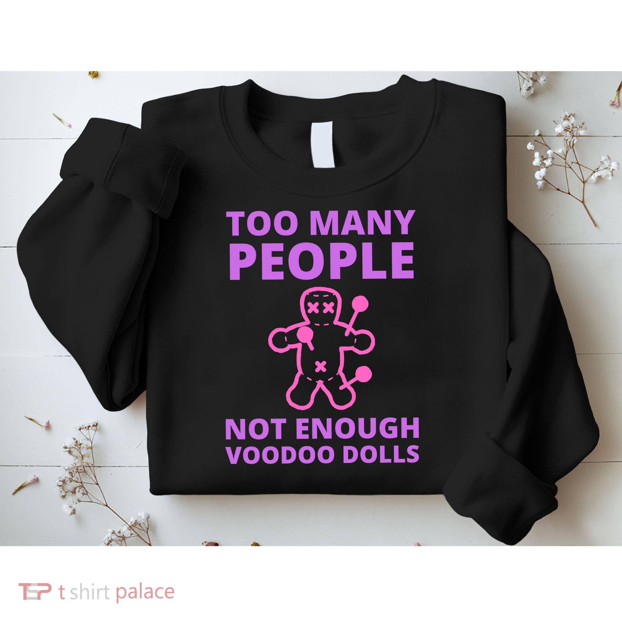 Voodoo Doll Funny Mardi Gras New Orleans Sarcastic Sweatshirt