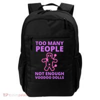 Voodoo Doll Funny Mardi Gras New Orleans Sarcastic Backpack thumb 0