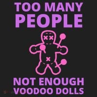Voodoo Doll Funny Mardi Gras New Orleans Sarcastic Hat thumb 2