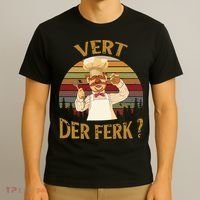 Vert Der Ferk Chef Funny Swedish Sunset Vintage T-Shirt thumb 3