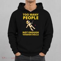 Voodoo Doll Funny Mardi Gras New Orleans Sarcastic Hoodie thumb 0