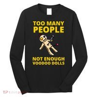 Voodoo Doll Funny Mardi Gras New Orleans Sarcastic Long Sleeve Shirt thumb 0