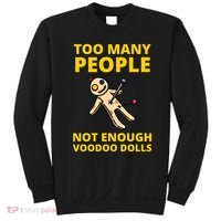 Voodoo Doll Funny Mardi Gras New Orleans Sarcastic Sweatshirt thumb 0