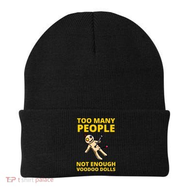 Voodoo Doll Funny Mardi Gras New Orleans Sarcastic Beanie