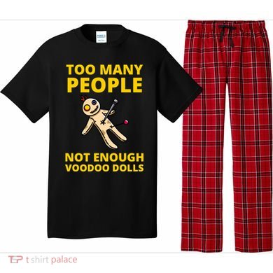 Voodoo Doll Funny Mardi Gras New Orleans Sarcastic Pajama Set