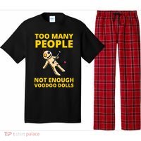 Voodoo Doll Funny Mardi Gras New Orleans Sarcastic Pajama Set thumb 0