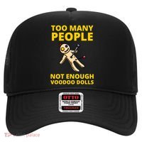 Voodoo Doll Funny Mardi Gras New Orleans Sarcastic Hat thumb 0