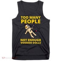 Voodoo Doll Funny Mardi Gras New Orleans Sarcastic Tank Top thumb 0